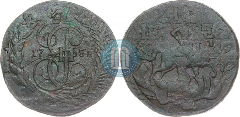 Picture 2 kopecks 1788 year ММ 