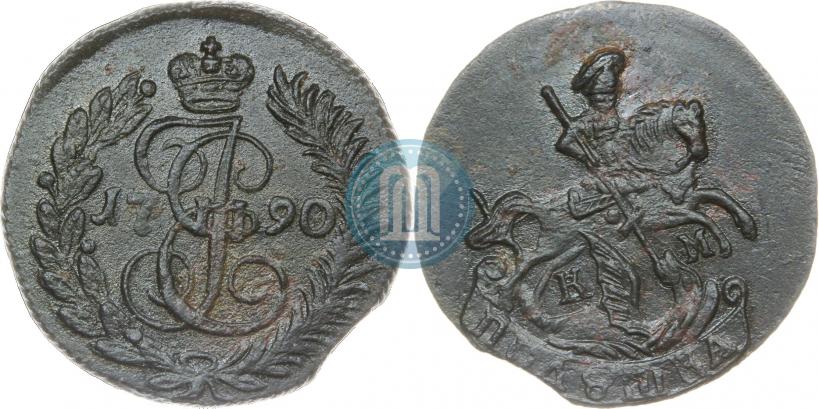 Фото Полушка 1790 года КМ 