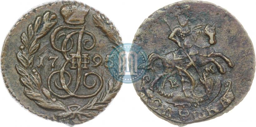Фото Полушка 1795 года ЕМ 