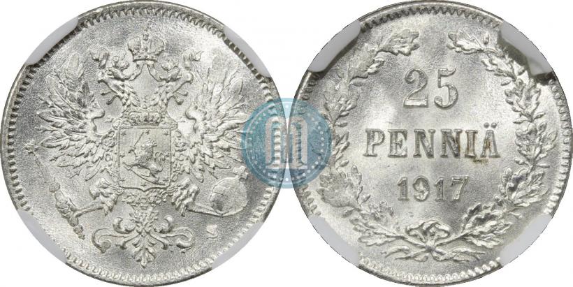 Фото 25 пенни 1917 года S 