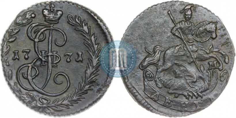 Фото Денга 1771 года ЕМ 
