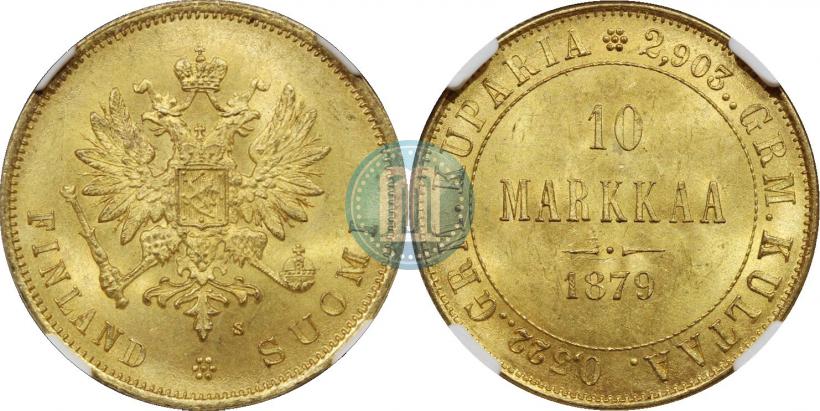 Фото 10 марок 1879 года S 