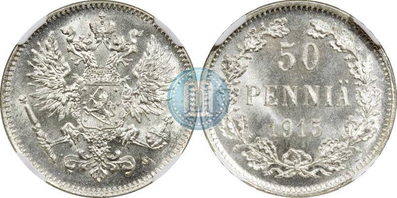 Фото 50 пенни 1915 года S 