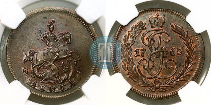 Фото Денга 1765 года  