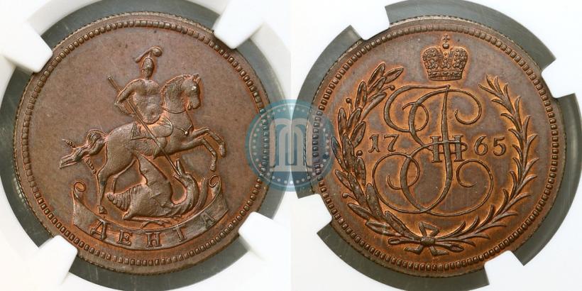 Фото Денга 1765 года  