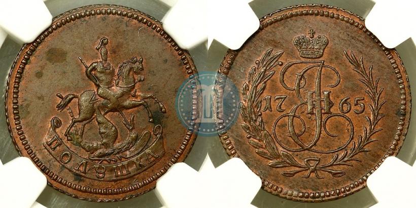 Фото Полушка 1765 года  