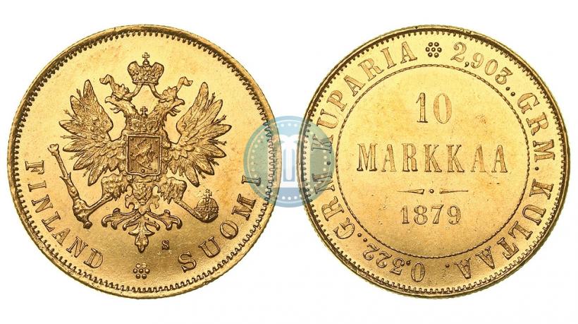 Фото 10 марок 1879 года S 