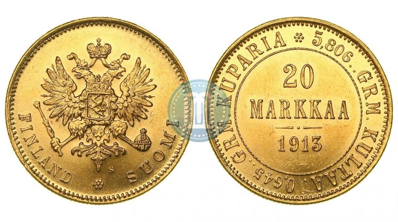 Фото 20 марок 1913 года S 