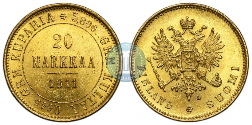 Фото 20 марок 1911 года L 