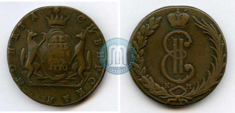 Picture 10 kopecks 1770 year КМ 