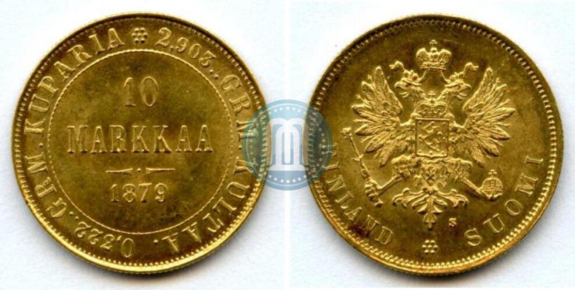 Picture 10 markkaa 1879 year S 