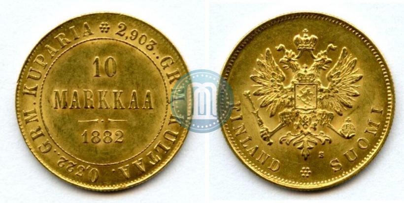 Picture 10 markkaa 1882 year S 