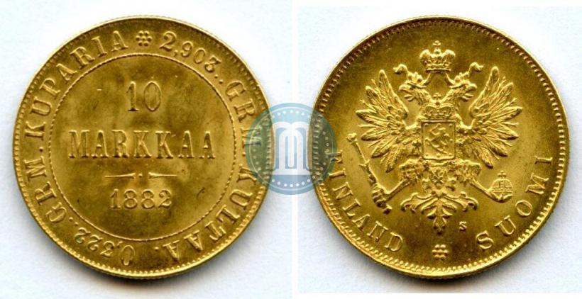 Picture 10 markkaa 1882 year S 