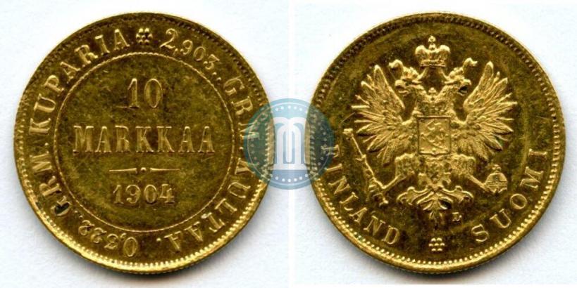 Picture 10 markkaa 1904 year L 