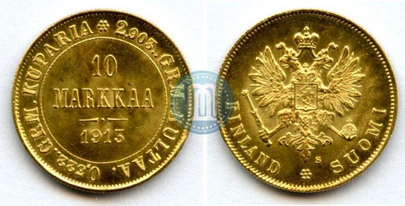 Picture 10 markkaa 1913 year S 