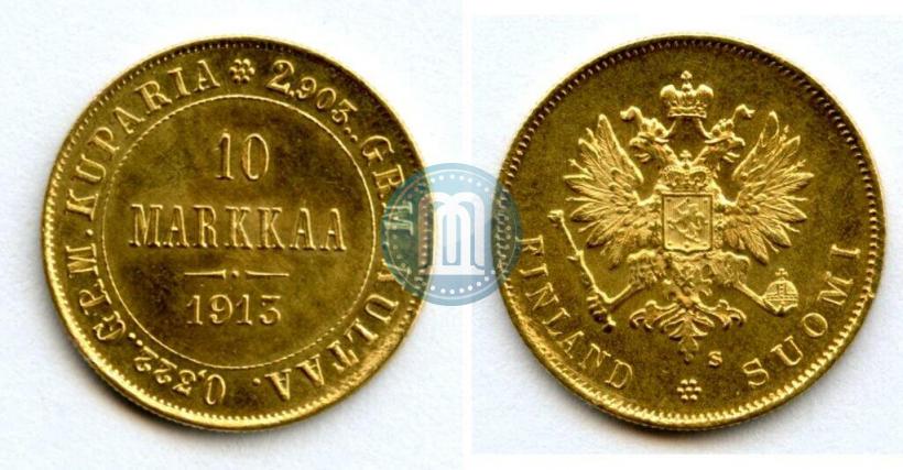 Picture 10 markkaa 1913 year S 