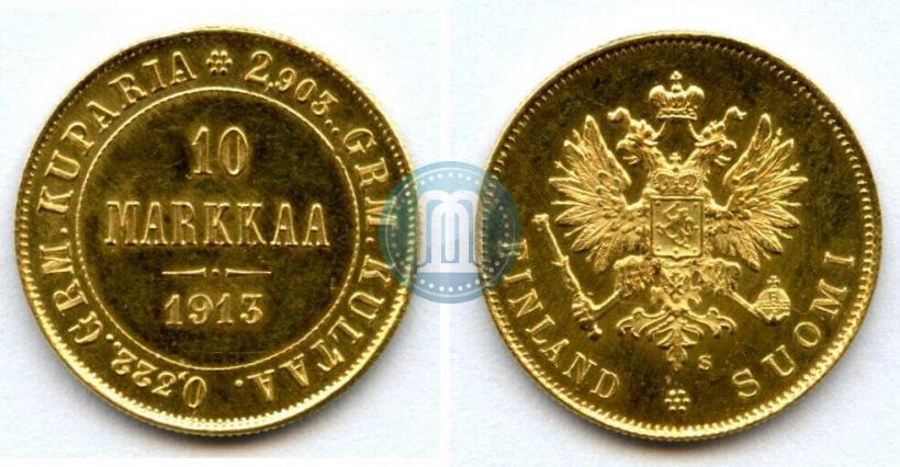 Picture 10 markkaa 1913 year S 