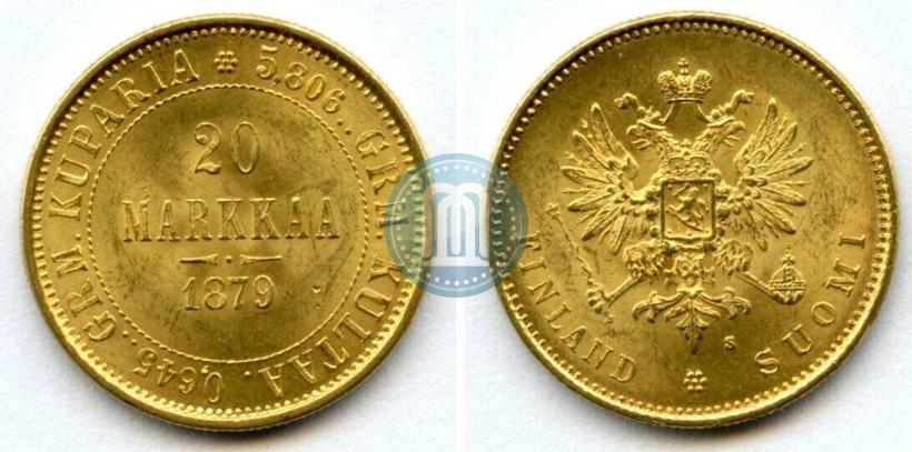 Picture 20 markkaa 1879 year S 