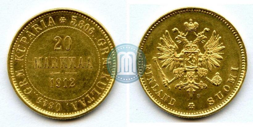 Picture 20 markkaa 1912 year S 