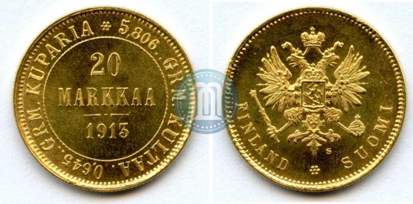 Picture 20 markkaa 1913 year S 