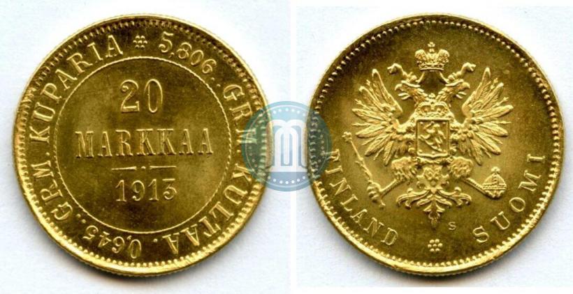 Picture 20 markkaa 1913 year S 
