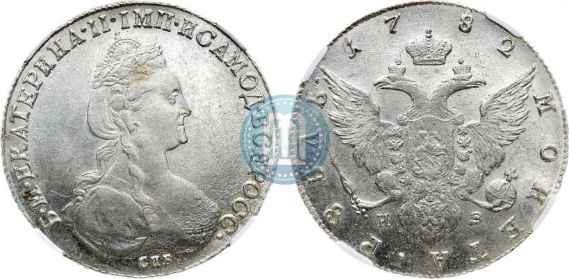 Picture 1 rouble 1782 year СПБ-ИЗ 
