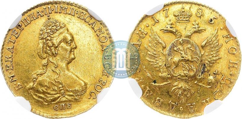 Picture 2 roubles 1785 year СПБ 