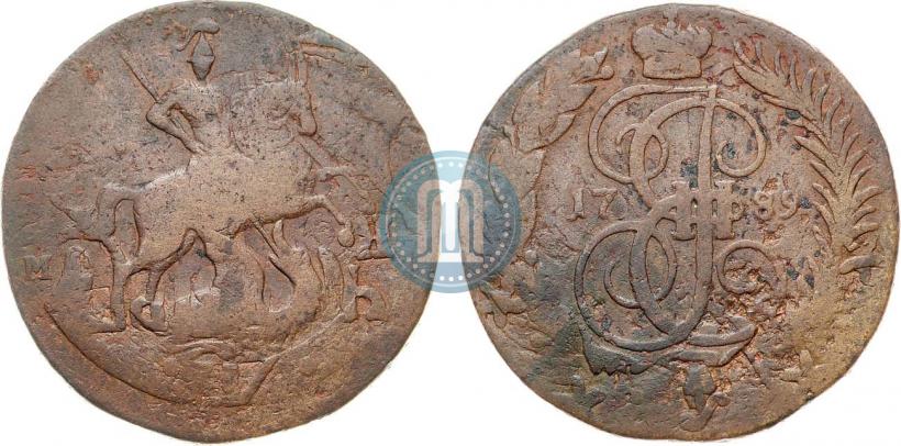 Picture 2 kopecks 1789 year ММ 
