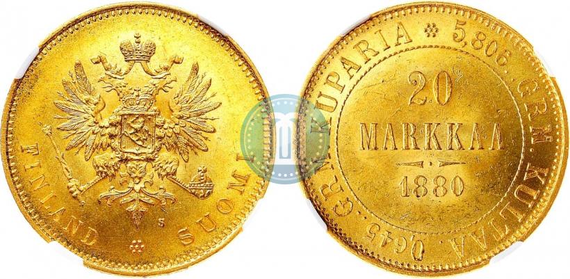 Фото 20 марок 1880 года S 