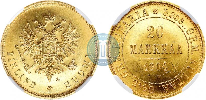 Фото 20 марок 1904 года L 