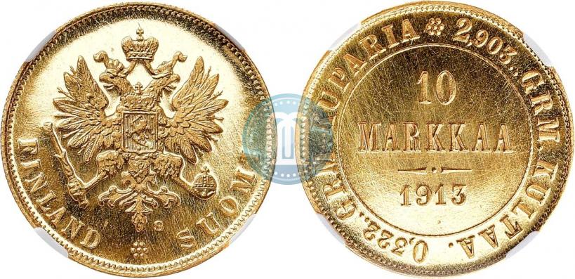 Фото 10 марок 1913 года S 