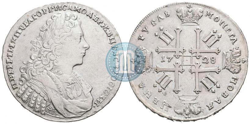 Picture 1 rouble 1728 year  "Type of 1728"