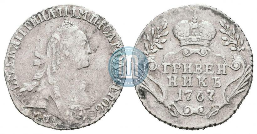 Picture Grivennik 1767 year ММД 