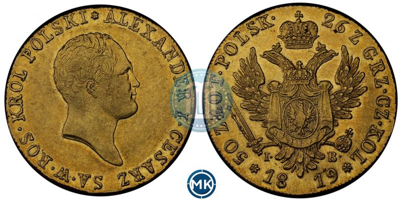 Фото 50 злотых 1818 года IB 