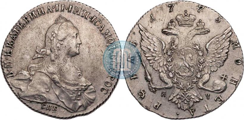 Фото 1 рубль 1773 года СПБ-ЯЧ-Т.И. 