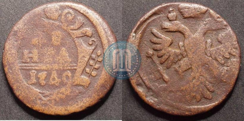 Фото Денга 1740 года  