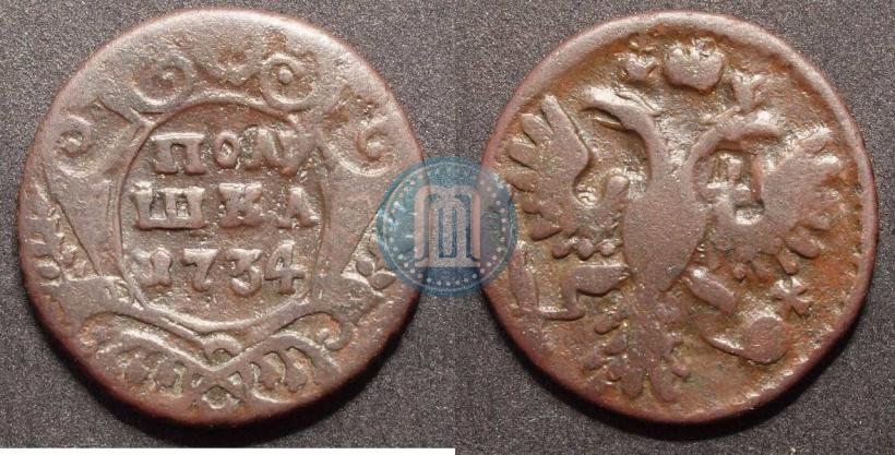Picture Polushka 1734 year  