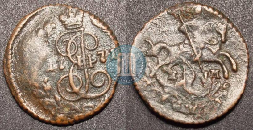 Фото Полушка 1771 года ЕМ 
