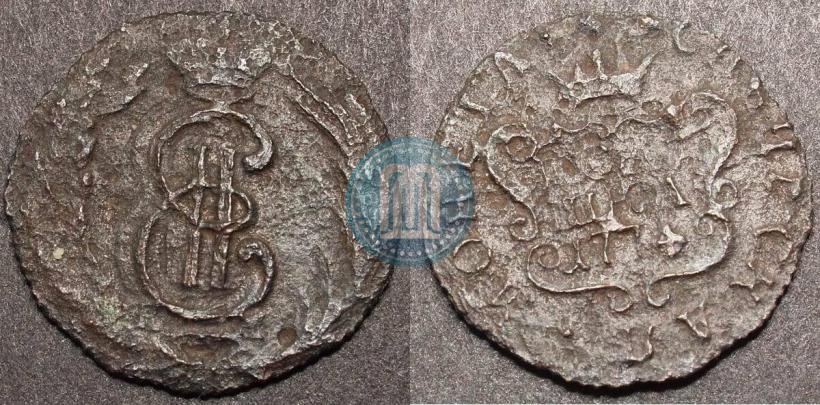 Фото Полушка 1774 года КМ 