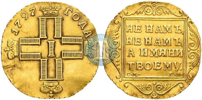 Picture 1 ducat 1797 year СМ-ГЛ 