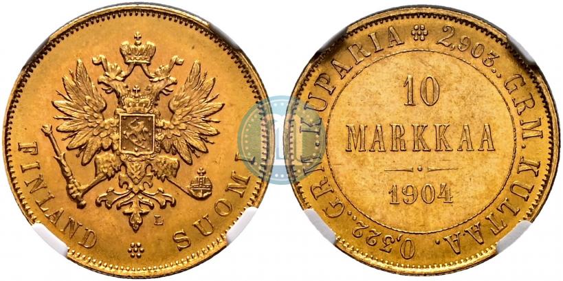 Фото 10 марок 1904 года L 