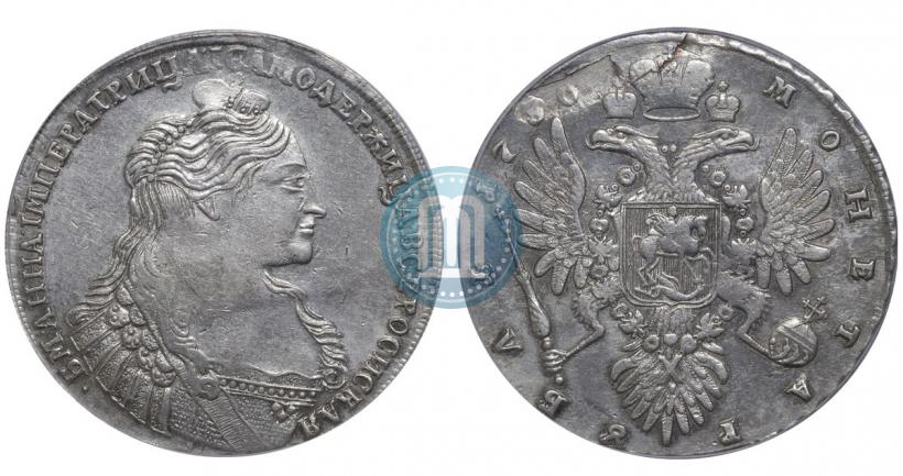 Picture 1 rouble 1736 year  "Type of 1735"