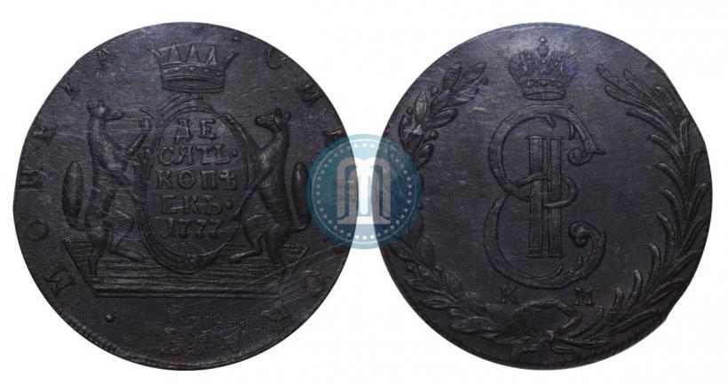 Picture 10 kopecks 1777 year КМ 