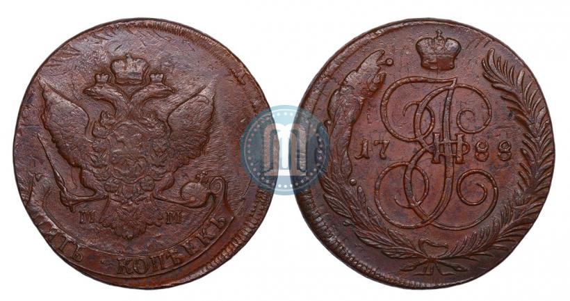 Picture 5 kopecks 1788 year ММ 