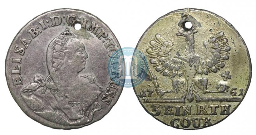 Picture 1/3 Thaler 1761 year  