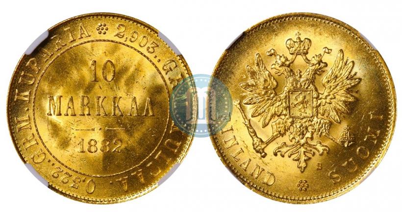 Фото 10 марок 1882 года S 