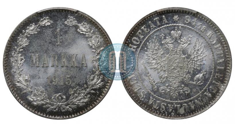Picture 1 markka 1915 year S 