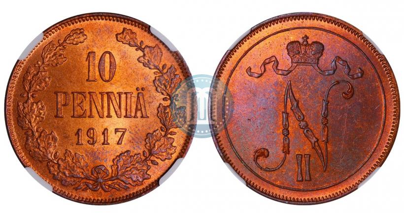 Фото 5 пенни 1917 года  
