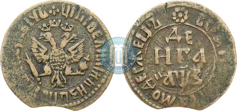 Фото Денга 1707 года  