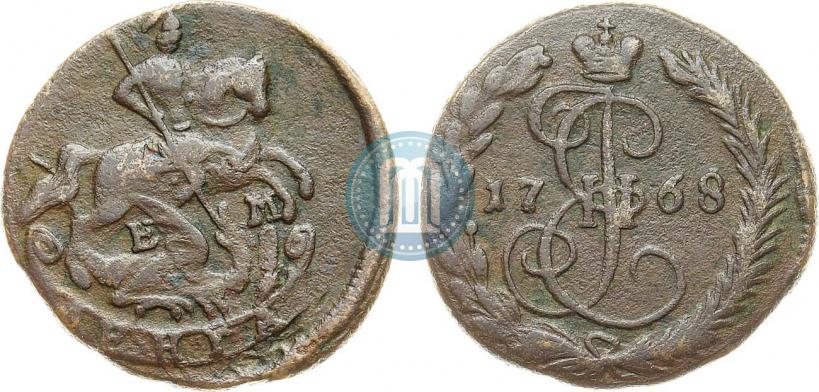 Фото Денга 1768 года ЕМ 